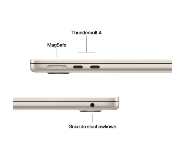 Apple MacBook Air M4/16GB/512/Mac OS Księżycowa Poświata 10R US - 1324215 - zdjęcie 8